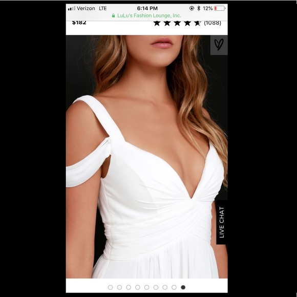 Lulu’s ocean of elegance dress - Picture 5 of 8